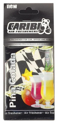 Ароматизатор подвесной PINA COLADA Caribi, в инд.упаковке